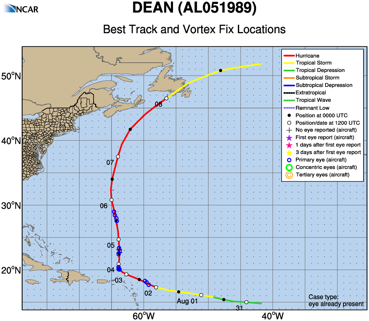 RAL | Tropical Cyclone Guidance Project | VDM+ Dataset