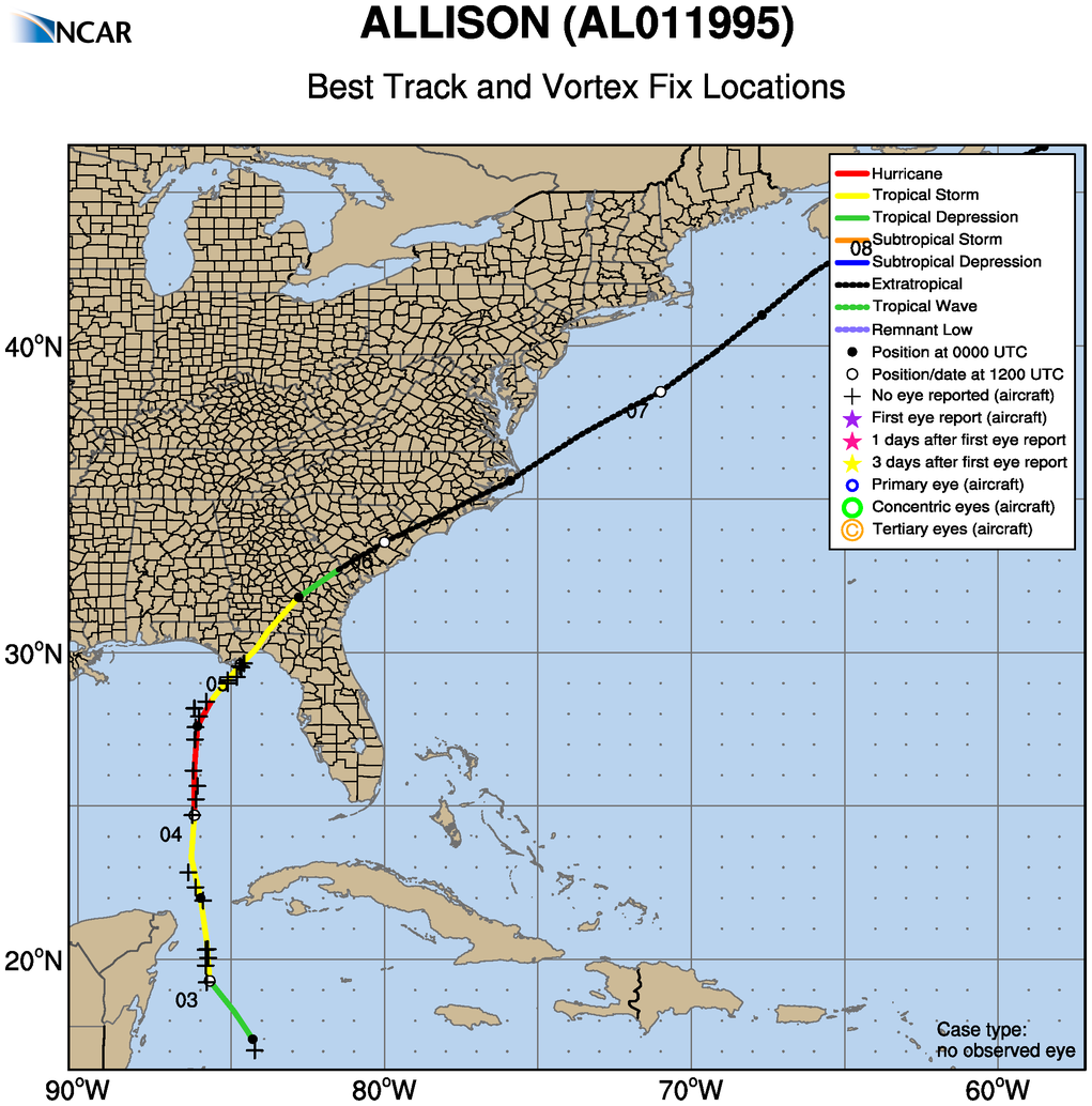 RAL | Tropical Cyclone Guidance Project | VDM+ Dataset